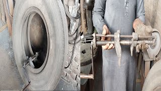 How To Make Truck Tyre Puncture Tools | Tyre vulcanizing tools | Machine Making Tips