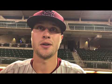 Logan Chapman after Thursday's loss to Texas A&M