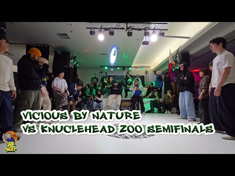 VICIOUS BY NATURE VS KNUCLEHEAD ZOO-SKILLZ TALK 2025 BY ROCK FORCE-CREW SEMIFINALS