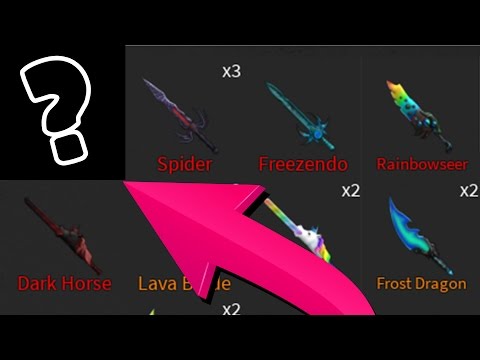 The 4 Forbidden Knives Roblox Assassin Tofuu Video Free - can i get every mythic knife in roblox assassin