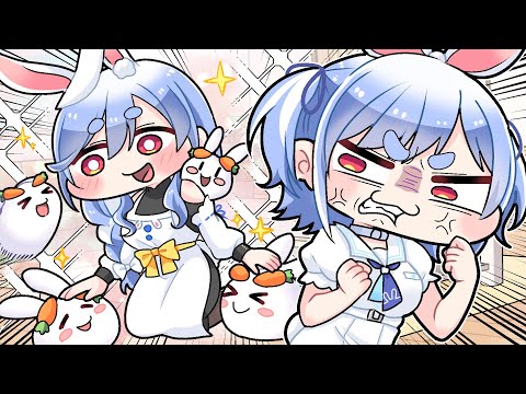 長い舌がめちゃくちゃシコい『兎田ぺこら』のコスプレAV！【ホロライブ　Vtuber　エロ動画】 | ヲタクのオナニーお手伝い研究所