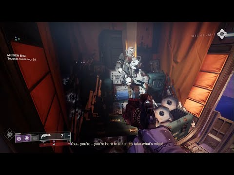 Wilhelm 7 all Messages - Grasp of Avarice - Destiny 2