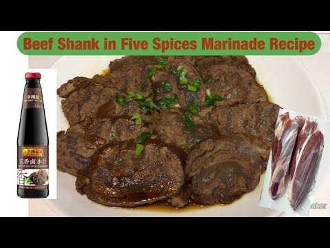 Beef Shank in Five Spices Marinade Recipe