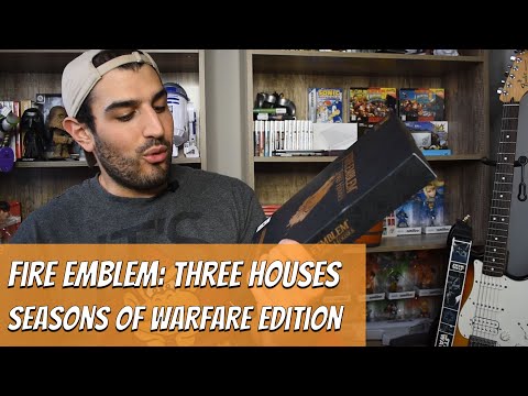 Fire Emblem Three Houses Seasons of Warfare Edition Unboxing!!
