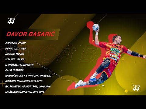 Davor Basaric - Pivot - Riihimäki Cocks - Highlights - Handball - CV - 2021/22