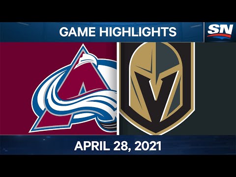 NHL Game Highlights | Avalanche vs. Golden Knights - Apr. 28, 2021