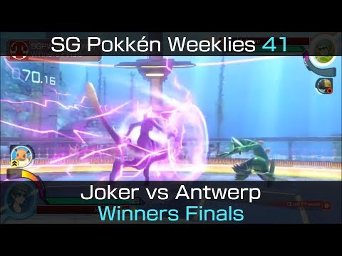 SGPW v. 41 - Pokkén DX Winners Finals: Joker (Shadow Mewtwo) vs. Antwerp (Sceptile)