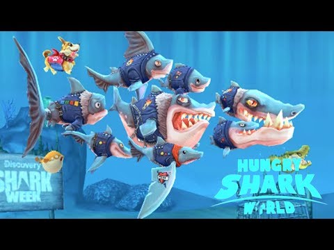 New Frenzy the Shark New Skin!!! - Hungry Shark World Gameplay