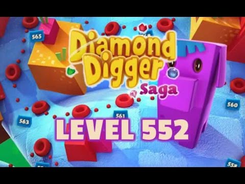 Diamond Digger Saga Level 552 - Score: 24,450