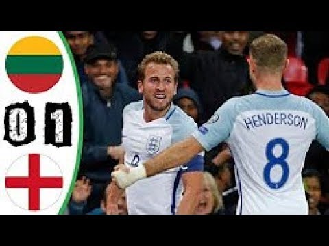 Lithuania vs England 0-1  08/10/2017 Highlights HD WC Qualifiers