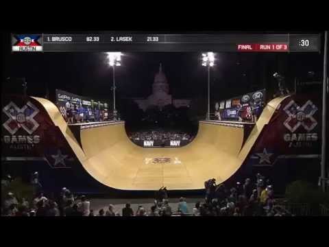 Sandro Dias X Games Austin 2014 wins a silver medal in Skateboard Vert
