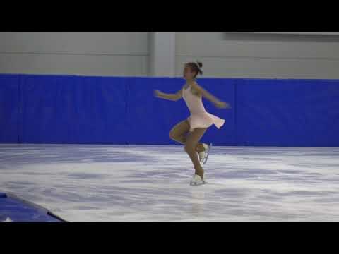 12. Santa Claus Cup 2018: Elena Dimitrova (BUL) - FS Advanced Novice Girls Short Program