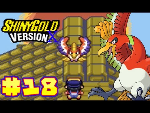 Let's Play Pokemon Shiny Gold Version X Part 18 - Catching Ho-Oh
