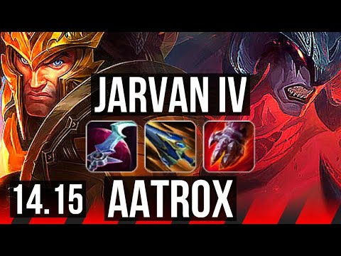 JARVAN IV vs AATROX (TOP) | 68% winrate, 6 solo kills, Dominating | NA Diamond | 14.15
