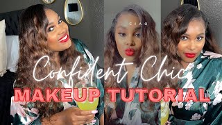 CONFIDENT CHIC | Bold Red Lip Makeup Tutorial