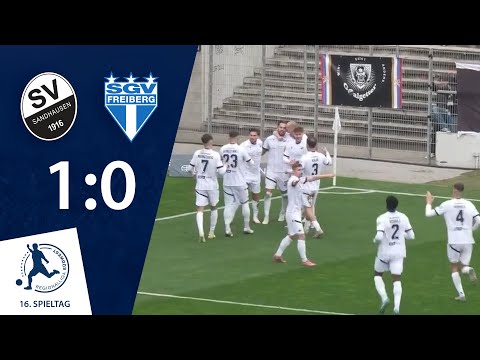 Testroet decides the game | SV Sandhausen - SGV Freiberg | Matchday 16 RLSW