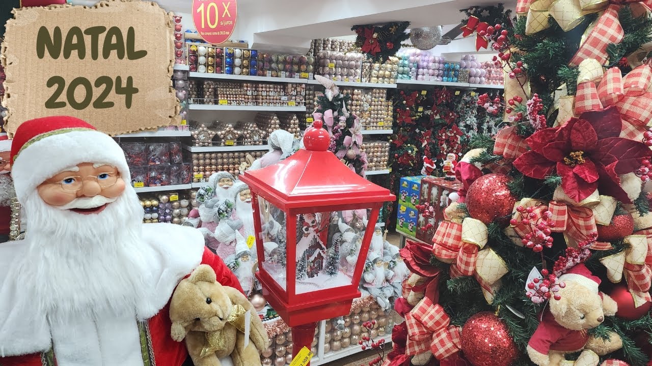 🎅 Seu Natal LINDO com CUSTO x BENEFÍCIO nessa loja que é um verdadeiro ACHADO!