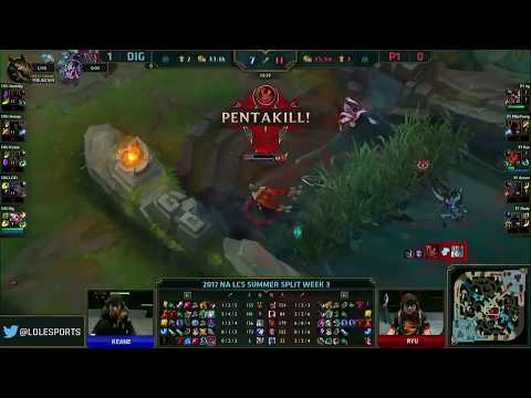 The first Pentakill of the 2017 #NALCS Summer Split goes to Ryu!