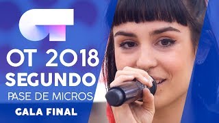 &quot;NEVER ENOUGH&quot; - NATALIA | SEGUNDO PASE DE MICROS GALA FINAL | OT 2018