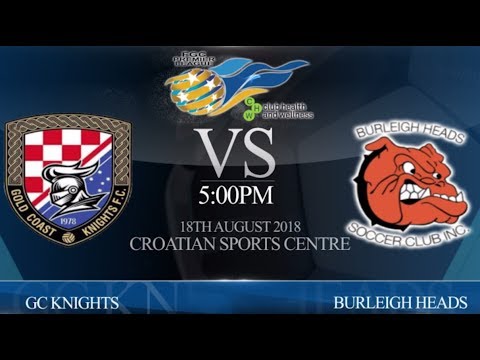 FGC CHW Premier League rnd 18 - GC Knights vs Burleigh Heads (3-2).