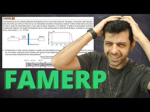 FAMERP 2022 Q19 - A transparência de um material depende da