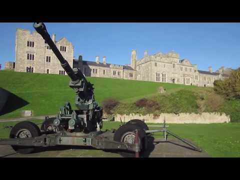 Anti-Aircraft Guns at Dover Castle, Dover, England