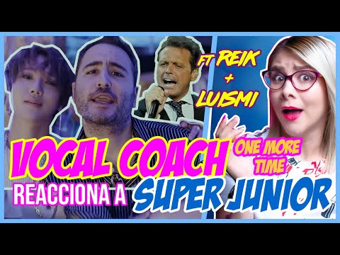 SUPER JUNIOR FT. REIK + LUISMI? | VOCAL COACH REACCIONA | Gret Rocha