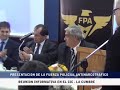 IMPORTANTE CHARLA DEL FISCAL GENERAL DE LA PROVINCIA EN LA CUMBRE