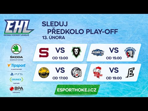 Předkolo play-off ENYAQ hokejové ligy 2022/2023