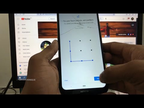 Nokia 2.3 How to set Face ID Lock | GSMAN ASHIQUE |