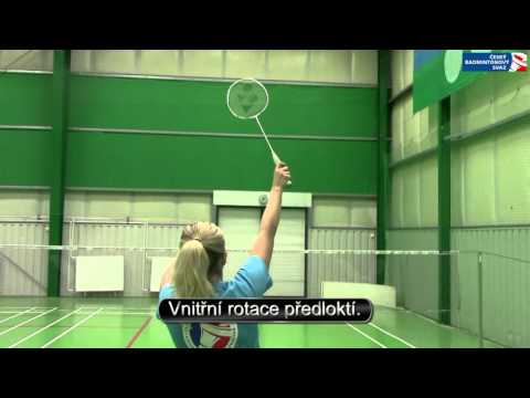 Forhendový drop - technika úderu