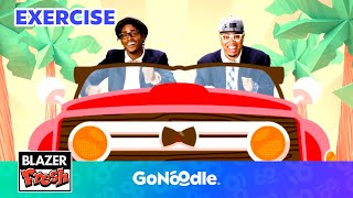 Xavier and Rasheem Go to the Beach | Activities for Kids | GoNoodle