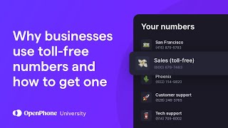 Why businesses use toll-free numbers and how to get one
