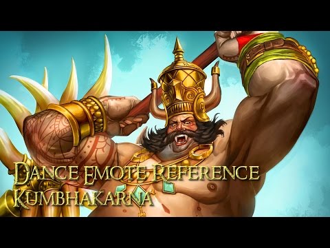 Kumbhakarna Dance Reference - Tunak Tunak Tun (SMITE)