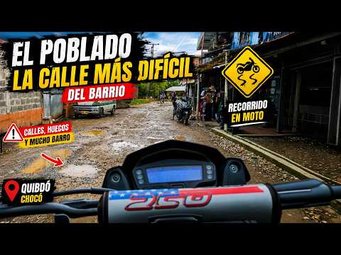 La calle más incómoda para transitar en El Poblado 🚧 Quibdó, Chocó