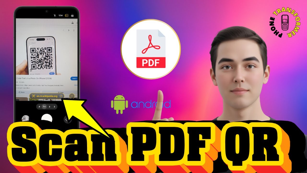 How To Scan QR Code From PDF On Phone | Quick & Easy Guide