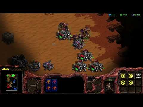 Starcraft Brood Wars Queen's Rise Let's Play Pt 37 Crumbling deffences