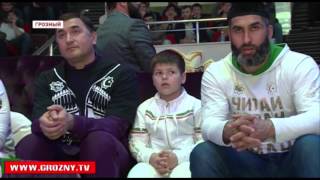 Рамзан Кадыров посетил чемпионат республики по кикбоксингу, проходивший в Спорт Холле Колизей 