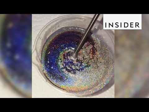 Freckles Polish makes beautiful colors and finishes from scratch