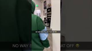 The walk of shame at the end 😂