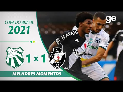 CALDENSE 1 X 1 VASCO | MELHORES MOMENTOS | 1ª FASE COPA DO BRASIL 2021 | ge.globo