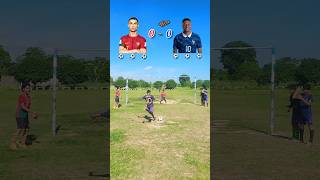 Team Ronaldo vs Team Mbappe CHALLENGE #shorts #football #challenge #ronaldo #mbappe #trending #viral