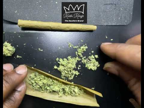 How to roll a fat blunt (Hemp Wrap)