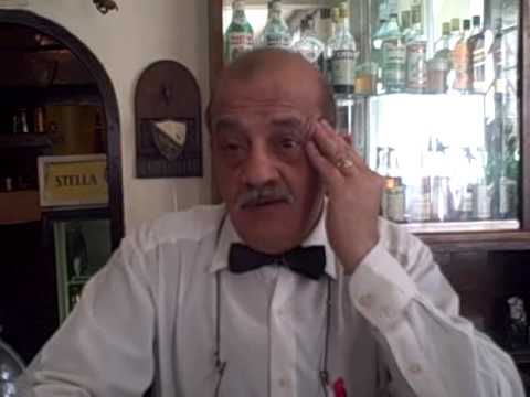 Windsor Hotel History - Barman Wagdi in the Lounge
