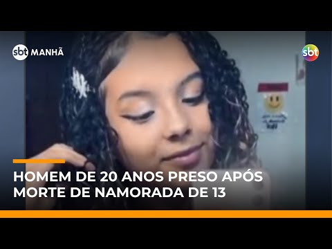 Homem é preso após namorada de 13 anos ser baleada na cabeça