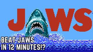 JAWS NES Complete Walkthrough | In 12 Minutes!!