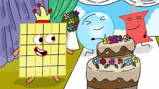 Bubble and Pin Get Married?! Numberblocks 30 Attend the Wedding!