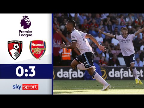 Arsenal marschiert voran! | Bournemouth - Arsenal 0:3 | Highlights - Premier League 2022/23