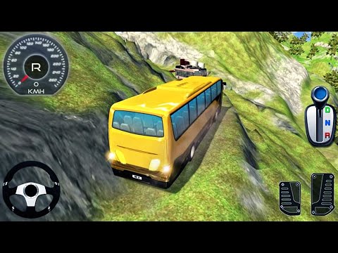 Bus Mountain Сlimb Drive Simulator 3D - Offroad Bus Hill Driving - Android GamePlay