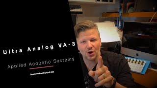Video thumbnail for Applied Acoustic systems - Ultra Analog VA-3 Review by Nu-Trix The Synth Guy